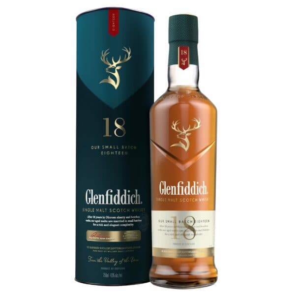  Glenfiddich 18yr Old Single Malt Whisky 750ml