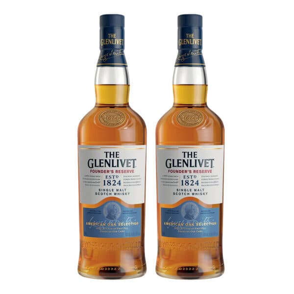  The Glenlivet Founders Reserve 750ml Twin Pack