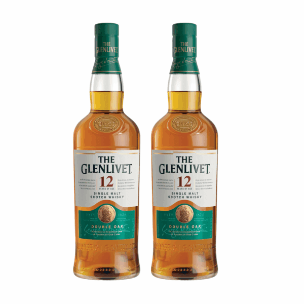  Glenlivet 12Yr Twin Pack 750Ml